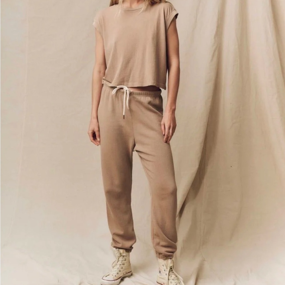 The Great Stadium Sweatpants Khaki Sz 1 (S) NWT